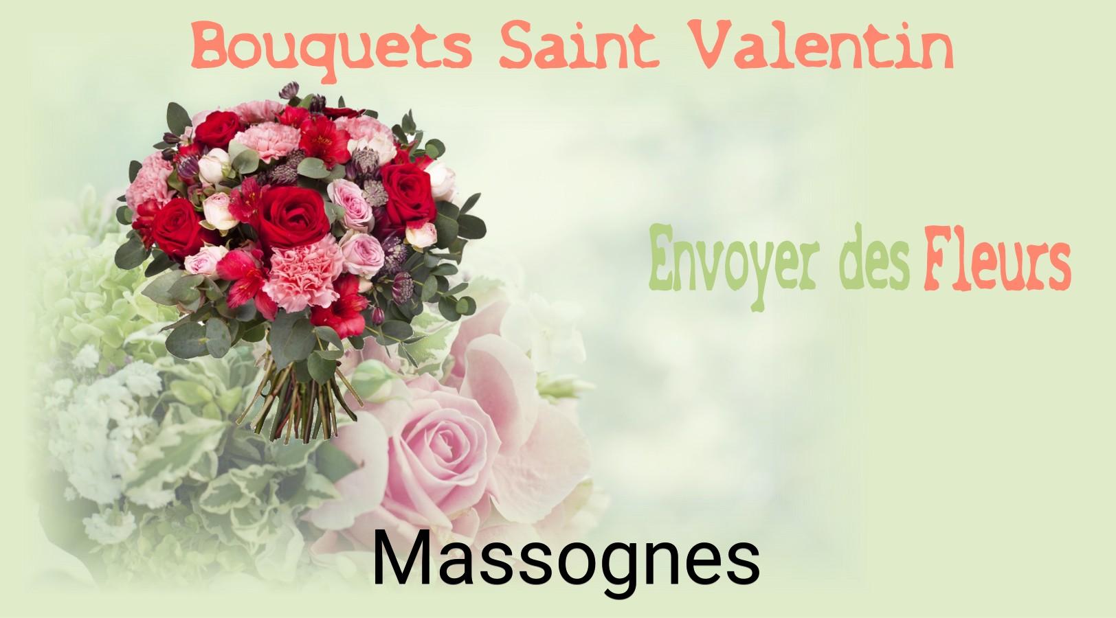 Roses de Saint-Valentin livrées à Massognes